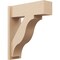 Ekena Millwork 7 1/2-in W x 22-in D x 26-in H Funston Block Rough Cedar Woodgrain TimberThane Outlooker, Primed Tan OUTUR075X22X26FST44RCPR - alternate 1